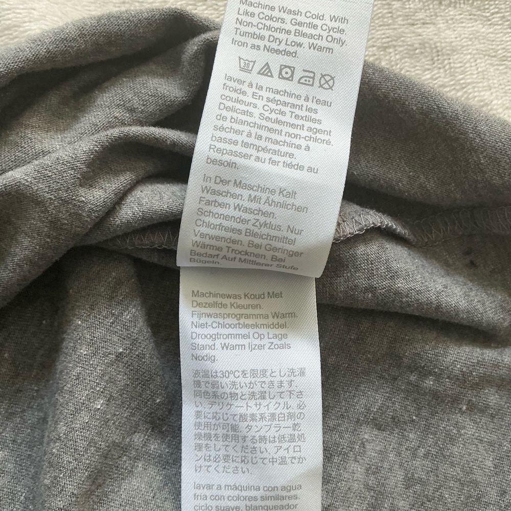J. Crew Heather Gray Short-Sleeve Crewneck Tee - Picture 9 of 10